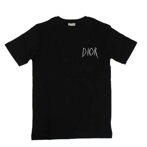 t shirt dior homme noir|christian dior religion t shirt.